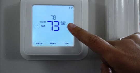 setting thermostat